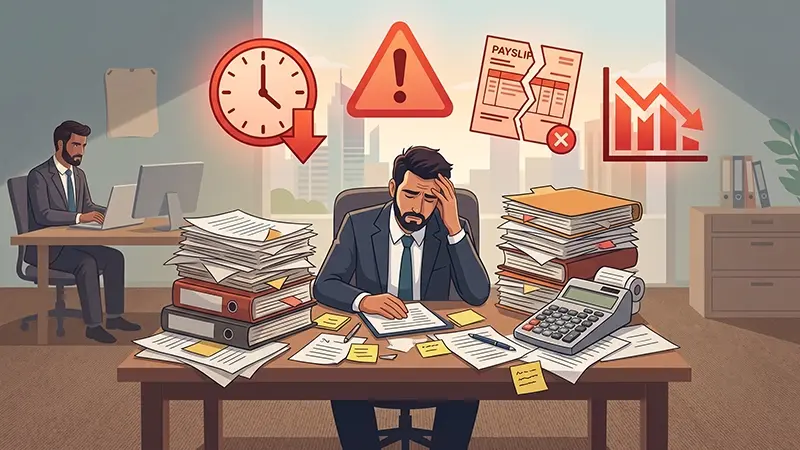 Why manual HR is becoming a problem for Pakistani SMEs due to payroll errors, attendance disputes and multi-branch complexity